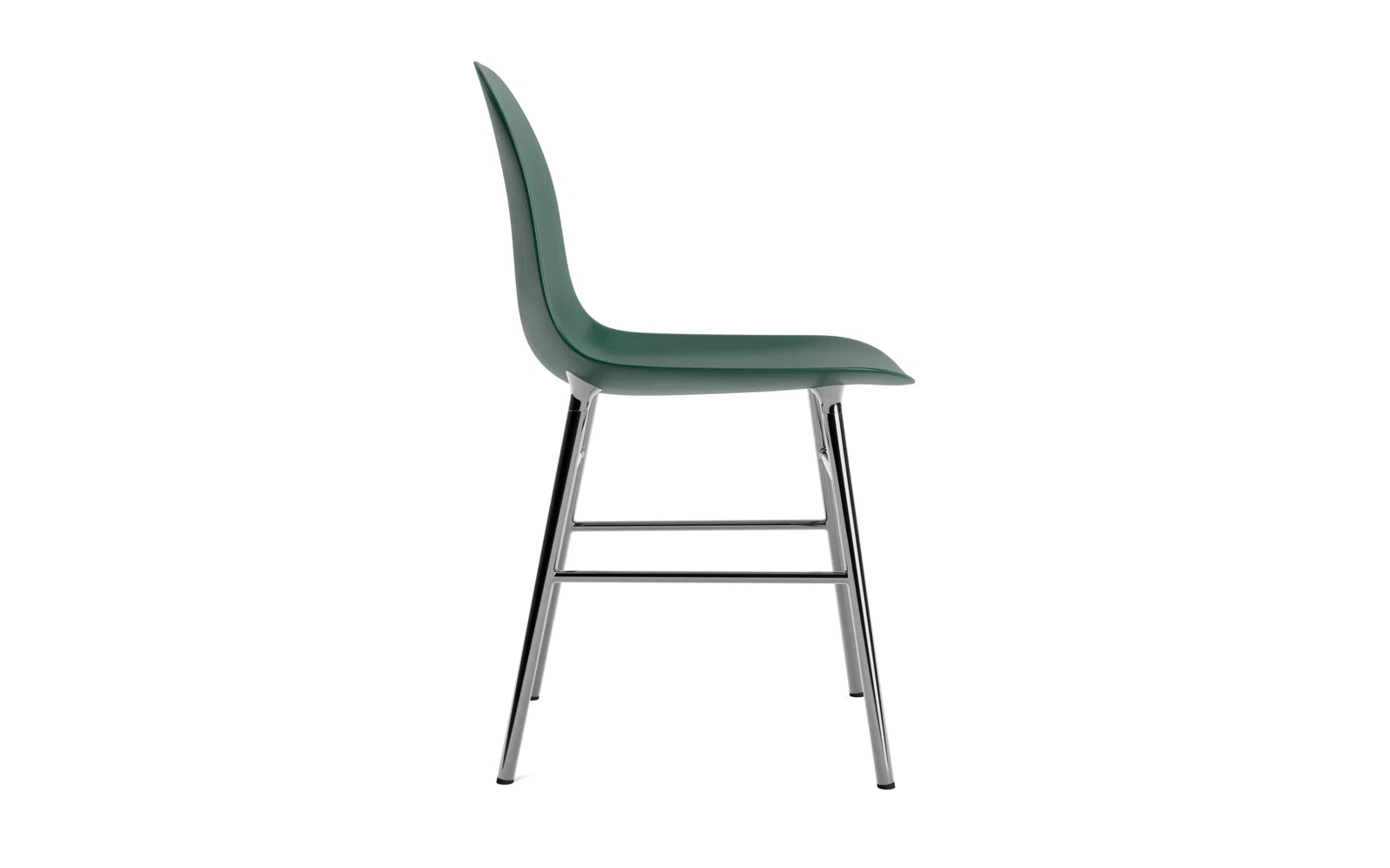 Form Stuhl in Grün präsentiert im Onlineshop von KAQTU Design AG. Stuhl ist von Normann Copenhagen