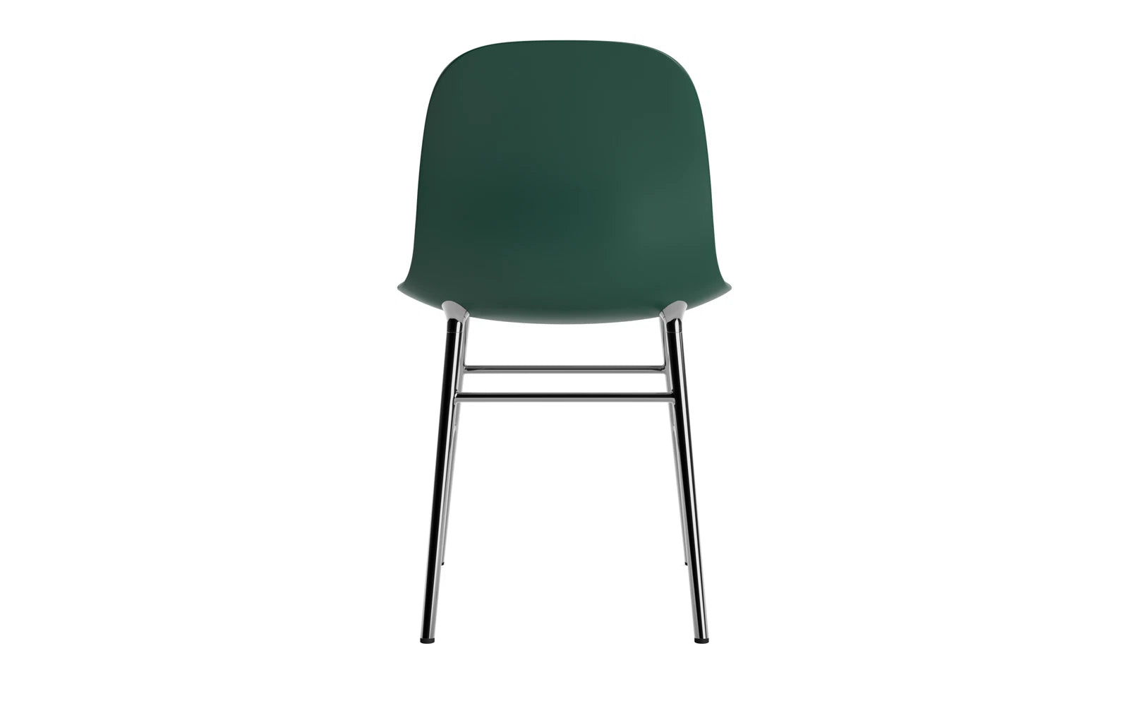 Form Stuhl in Grün präsentiert im Onlineshop von KAQTU Design AG. Stuhl ist von Normann Copenhagen
