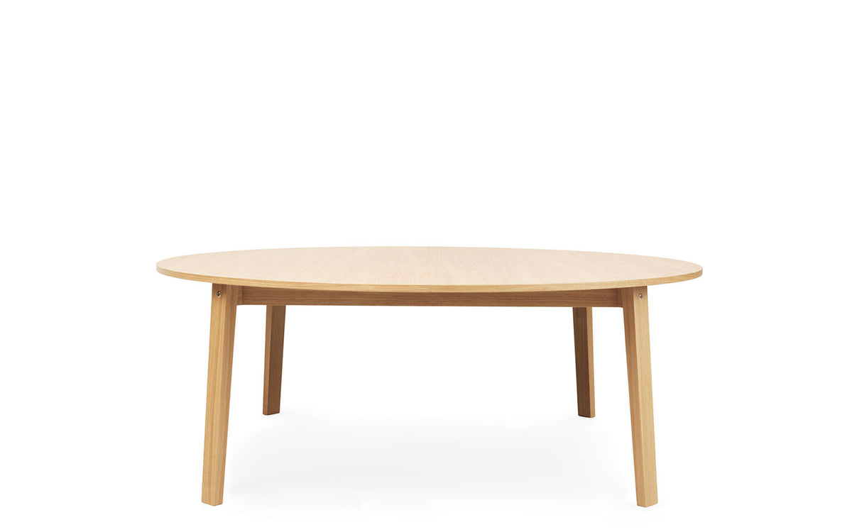 Slice Tisch Vol. 2 rund in präsentiert im Onlineshop von KAQTU Design AG. Esstisch ist von Normann Copenhagen