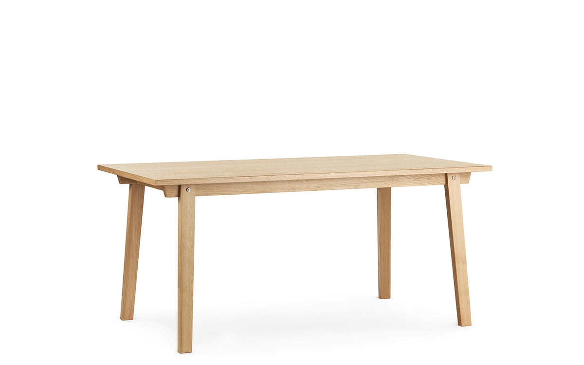 Slice Tisch vol. 2 84x160 cm, Eiche in präsentiert im Onlineshop von KAQTU Design AG. Esstisch ist von Normann Copenhagen