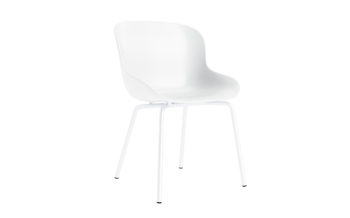Hyg Stuhl in Weiss präsentiert im Onlineshop von KAQTU Design AG. Schalenstuhl ist von Normann Copenhagen
