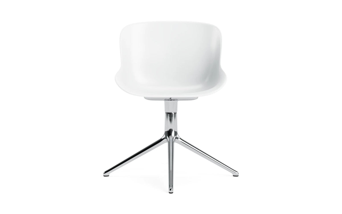 Hyg Drehstuhl in Weiss präsentiert im Onlineshop von KAQTU Design AG. Dreh-Schalenstuhl ist von Normann Copenhagen