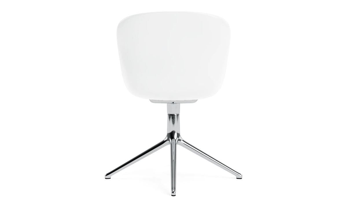Hyg Drehstuhl in Weiss präsentiert im Onlineshop von KAQTU Design AG. Dreh-Schalenstuhl ist von Normann Copenhagen