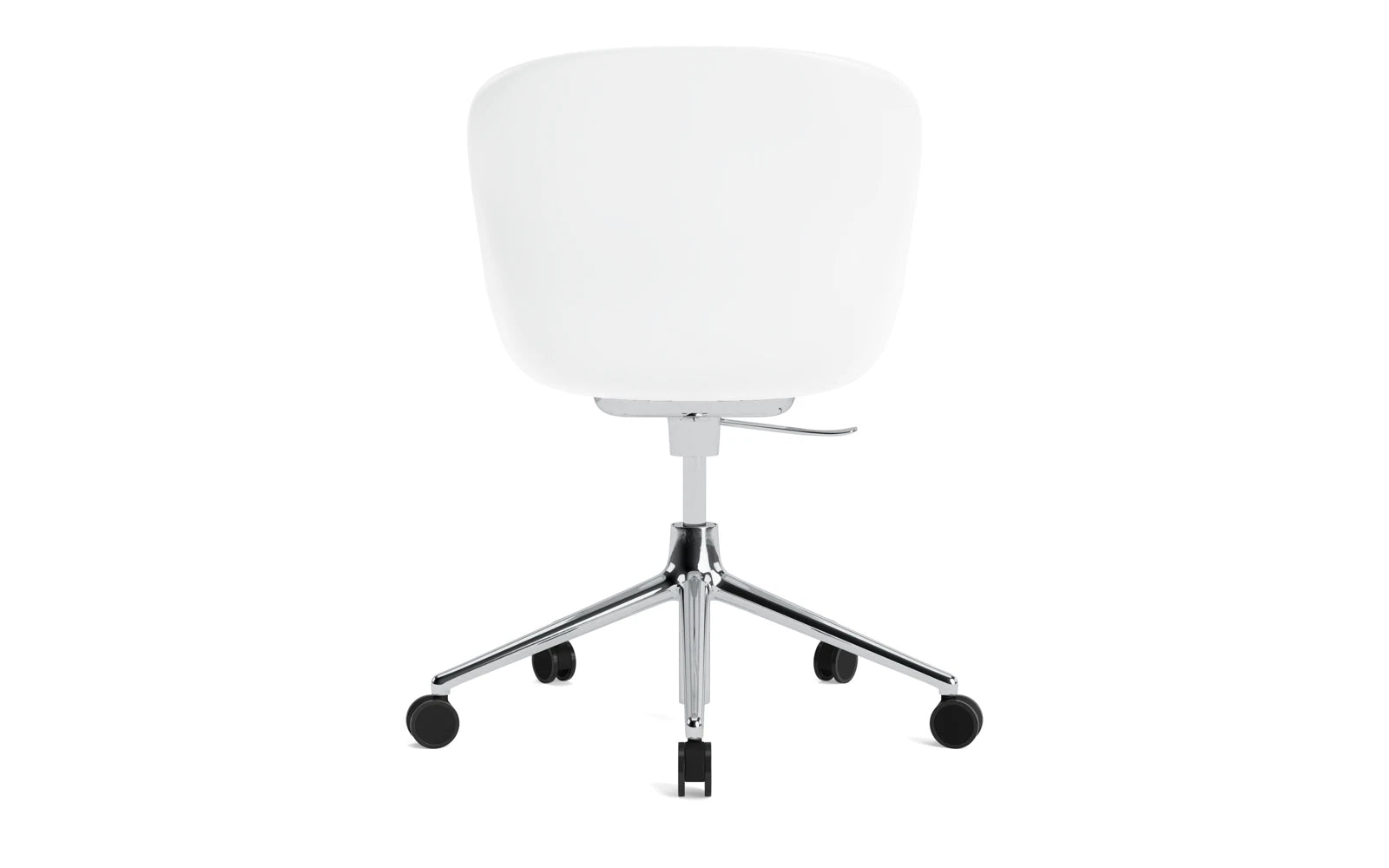 Entdecken Sie den Hyg Drehsessel von Normann Copenhagen – stilvoll, beweglich und perfekt für jedes moderne Zuhause oder Büro.