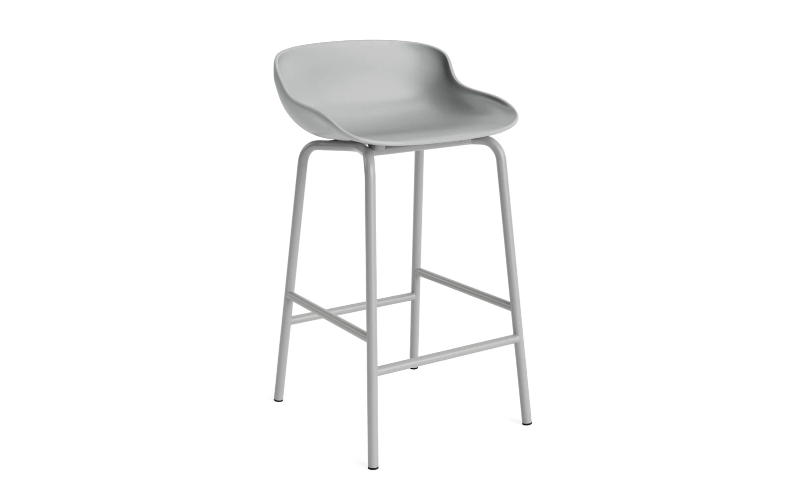 Der Hyg Barhocker von Normann Copenhagen vereint dänische Hygge mit sanften Linien für gemütliche Ess- und Loungebereiche.