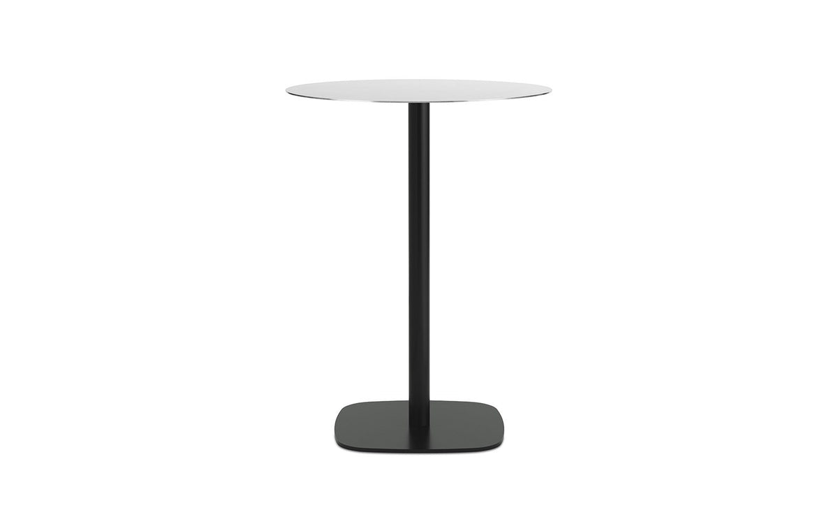 Tavolino da caffè Shape H94,5 Ø70 in acciaio inox