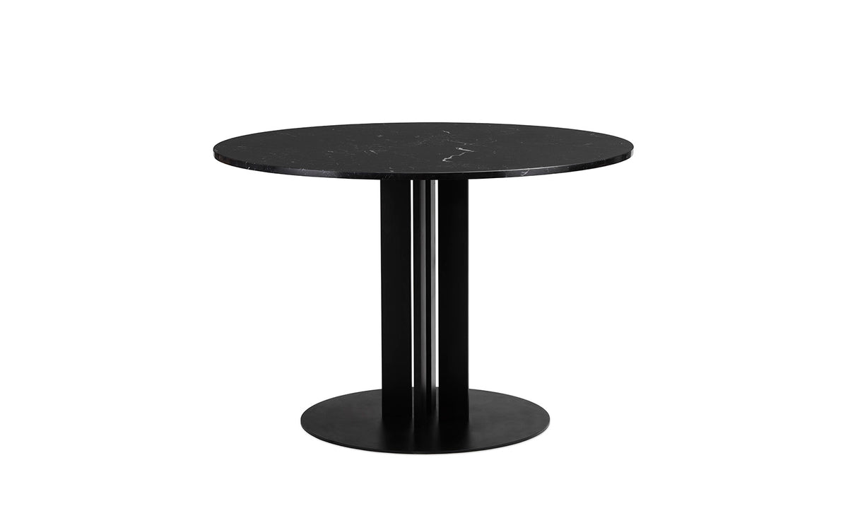 Scala Tisch H75 Ø110 cm marmor Schwarz in präsentiert im Onlineshop von KAQTU Design AG. Esstisch ist von Normann Copenhagen