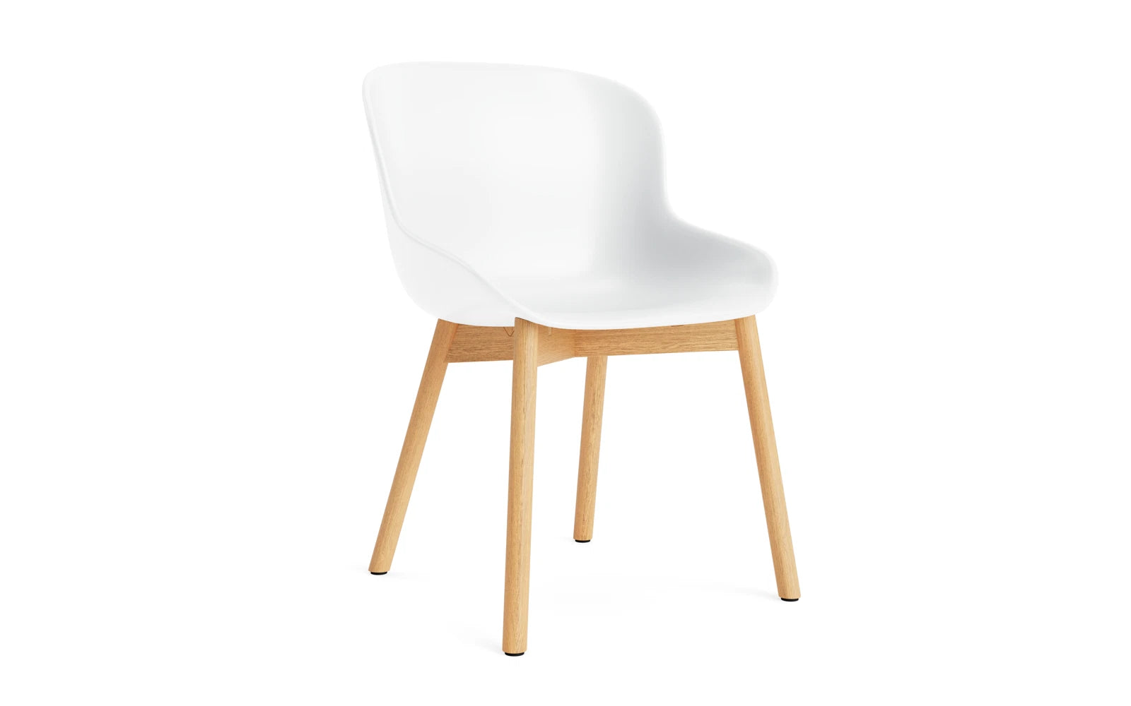 Hyg Stuhl Eiche Weiss in  präsentiert im Onlineshop von KAQTU Design AG. Stuhl ist von Normann Copenhagen