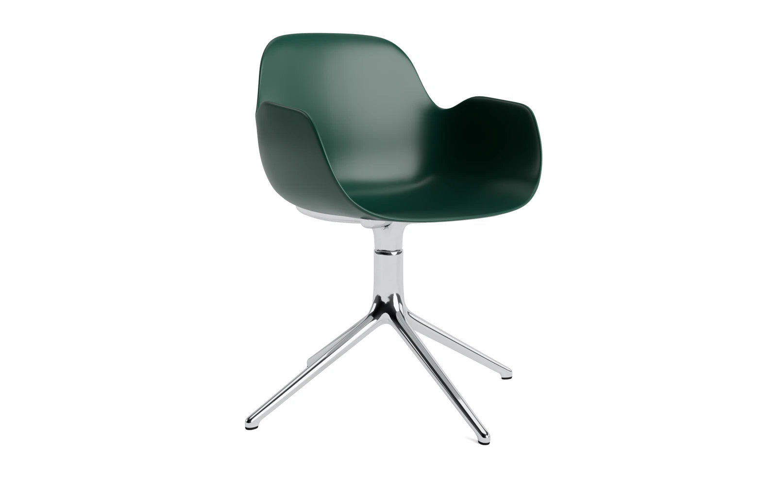 Stilvoller Form Drehstuhl mit Armlehne von Normann Copenhagen.