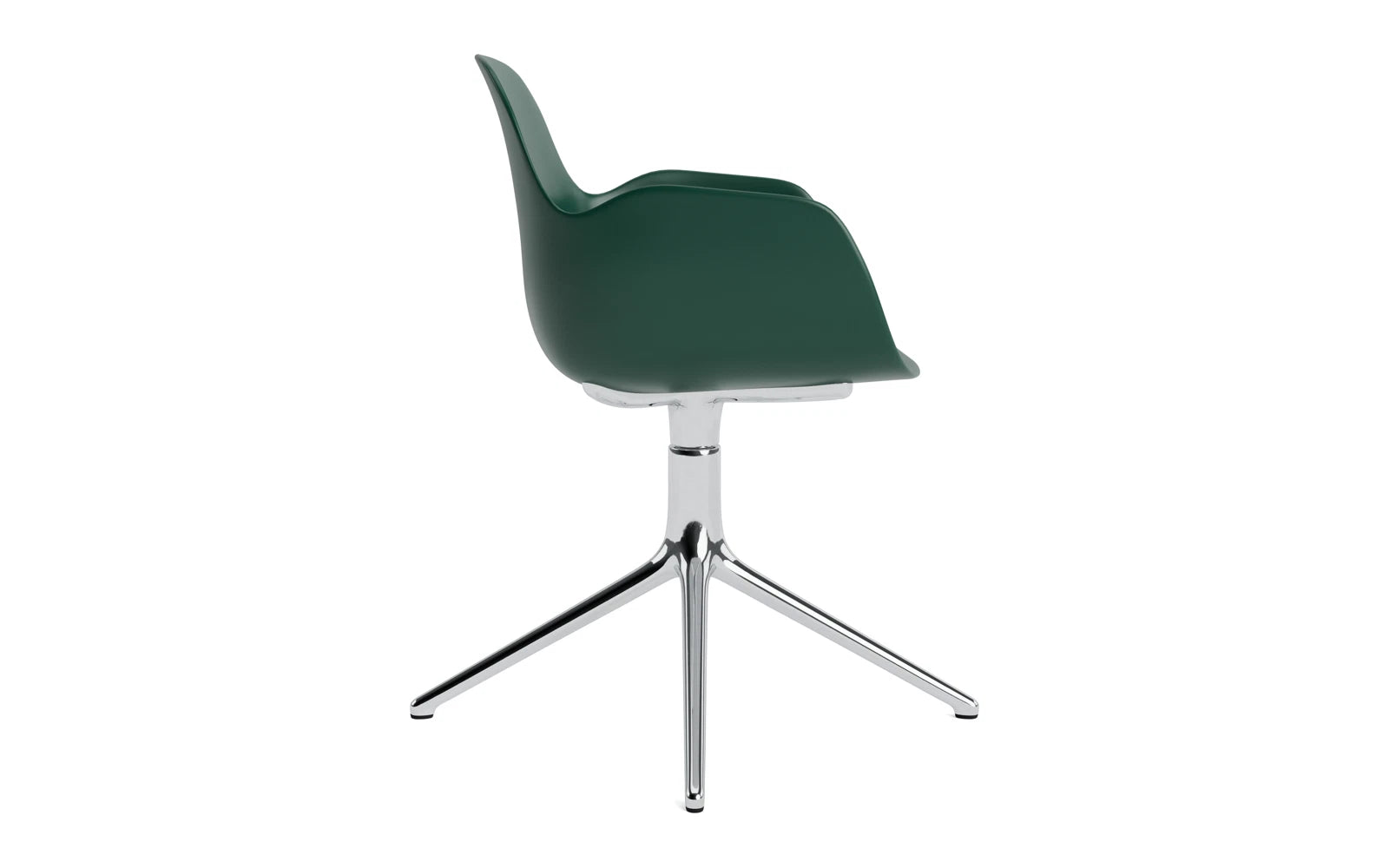 Der Form Drehstuhl von Normann Copenhagen vereint stilvolle Eleganz und ergonomische Unterstützung. Ideal für inspirierende Büros.
