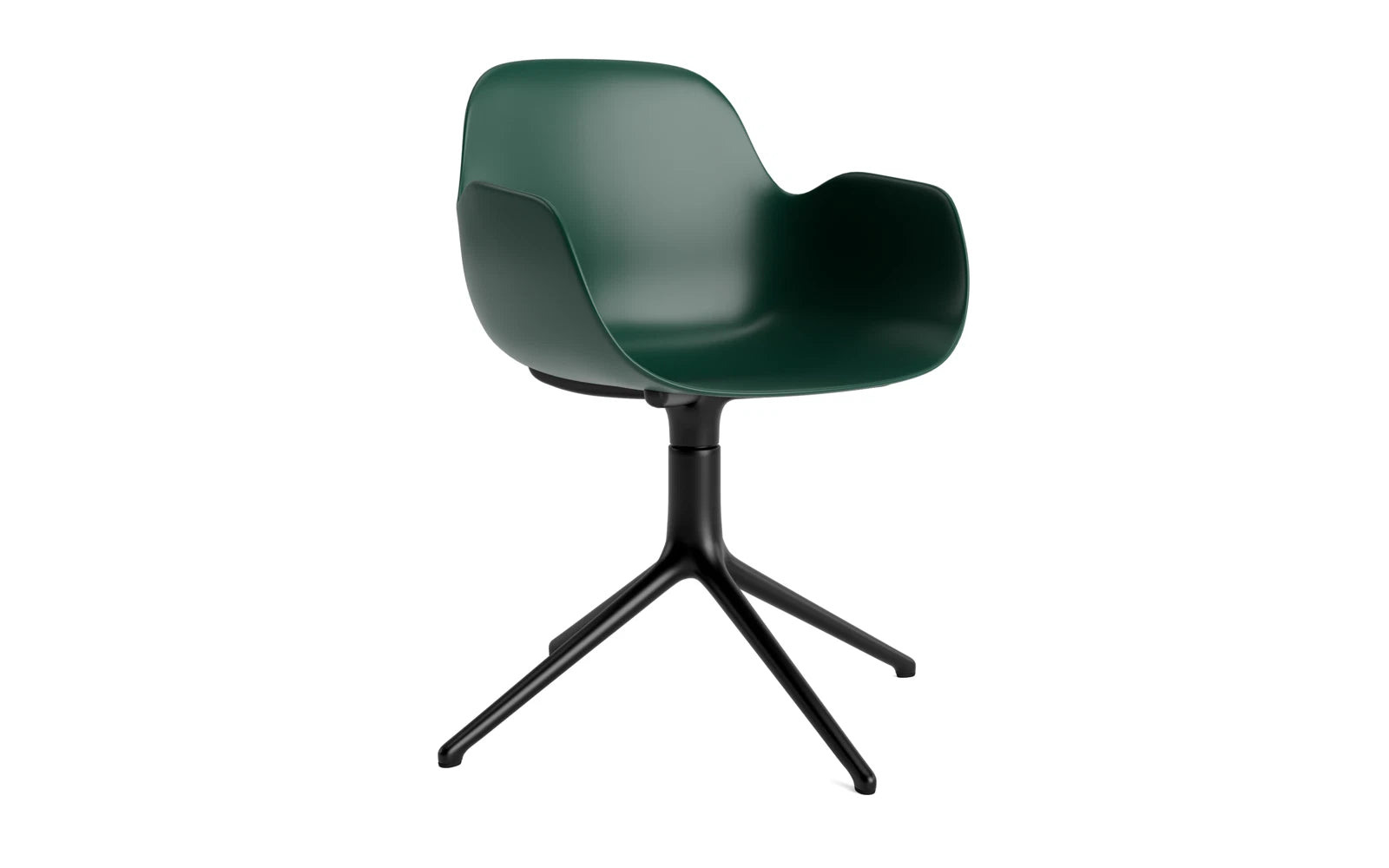 Stilvoller Form Drehstuhl mit Armlehne von Normann Copenhagen.