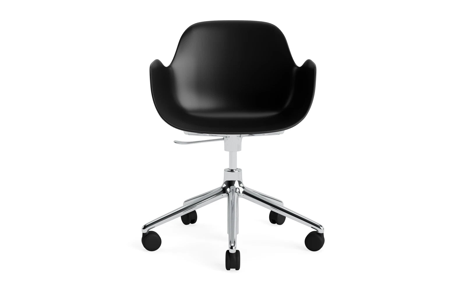 Entdecken Sie den Form Bürostuhl mit Armlehne von Normann Copenhagen – ein eleganter, komfortabler Begleiter für Ihr modernes Büro.