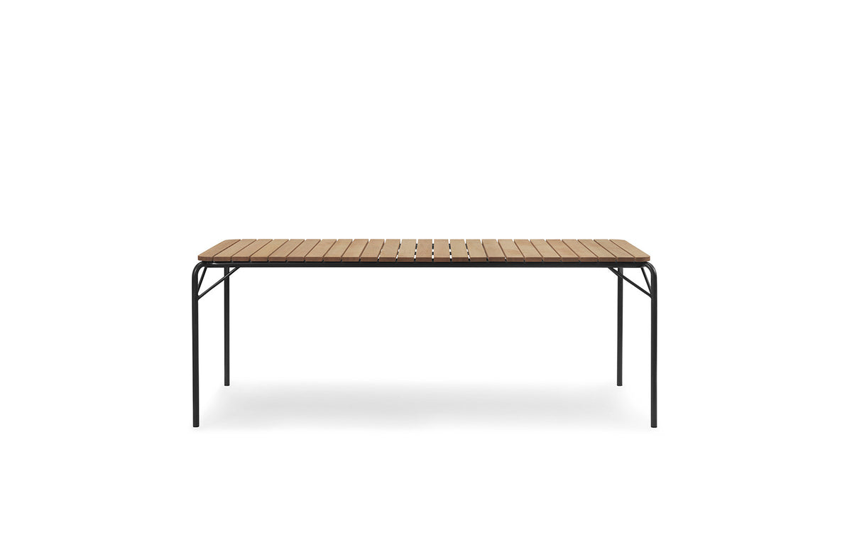Vig Robinia Tisch in Schwarz präsentiert im Onlineshop von KAQTU Design AG. Gartentisch ist von Normann Copenhagen