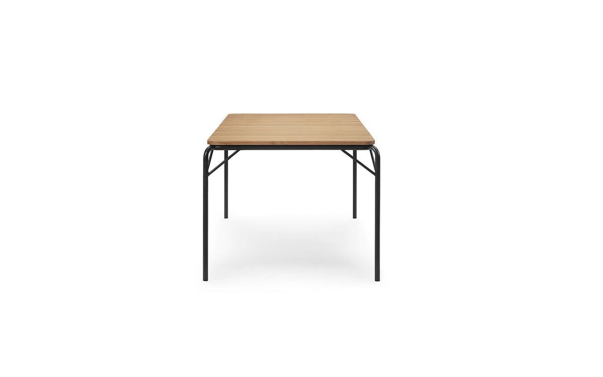 Vig Robinia Tisch in Schwarz präsentiert im Onlineshop von KAQTU Design AG. Gartentisch ist von Normann Copenhagen