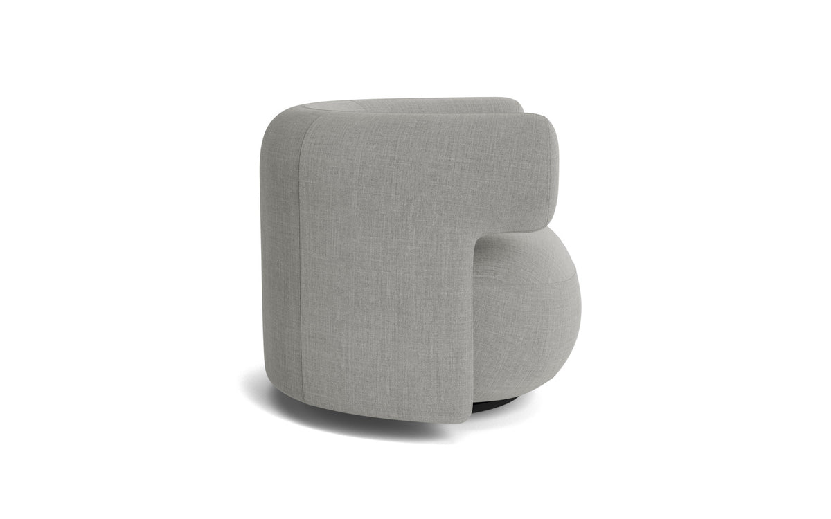 Burra Lounge-Sessel mit Rückdrehfunktion Remix in Remix 133 präsentiert im Onlineshop von KAQTU Design AG. Drehsessel ist von Normann Copenhagen