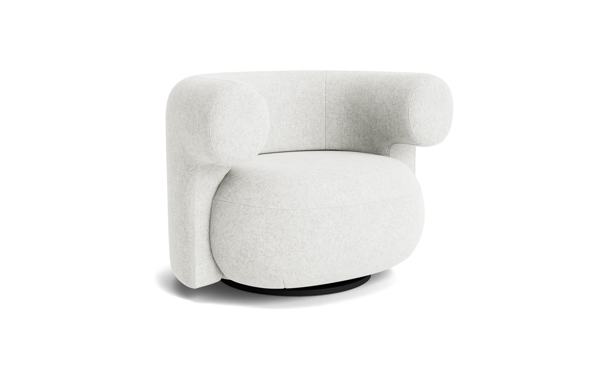 Burra Lounge-Sessel mit Rückdrehfunktion Hallingdal in Hallingdal 110 präsentiert im Onlineshop von KAQTU Design AG. Drehsessel ist von Normann Copenhagen