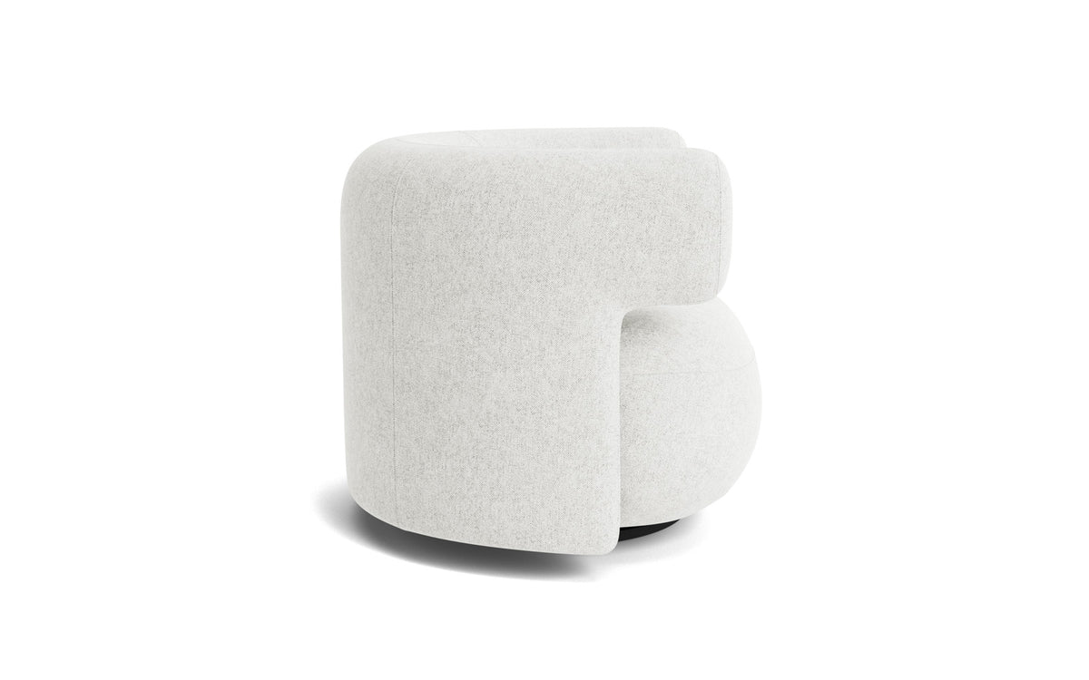 Burra Lounge-Sessel mit Rückdrehfunktion Hallingdal in Hallingdal 110 präsentiert im Onlineshop von KAQTU Design AG. Drehsessel ist von Normann Copenhagen