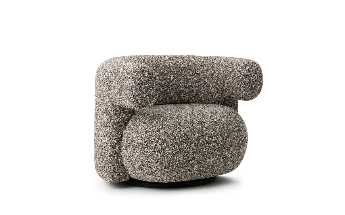 Burra Sessel in Zero 011 präsentiert im Onlineshop von KAQTU Design AG. Drehsessel ist von Normann Copenhagen