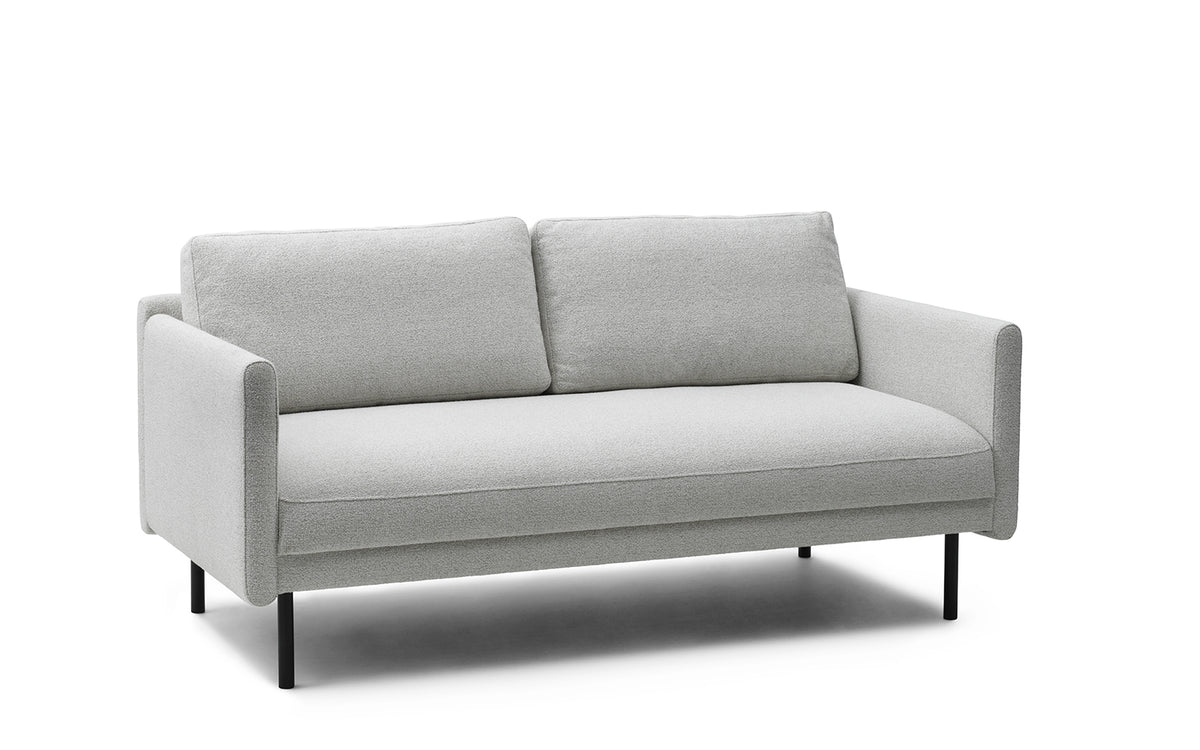 Rar Sofa 2 Sitzer in Re-Born Dunkelgrau präsentiert im Onlineshop von KAQTU Design AG. 2er Sofa ist von Normann Copenhagen