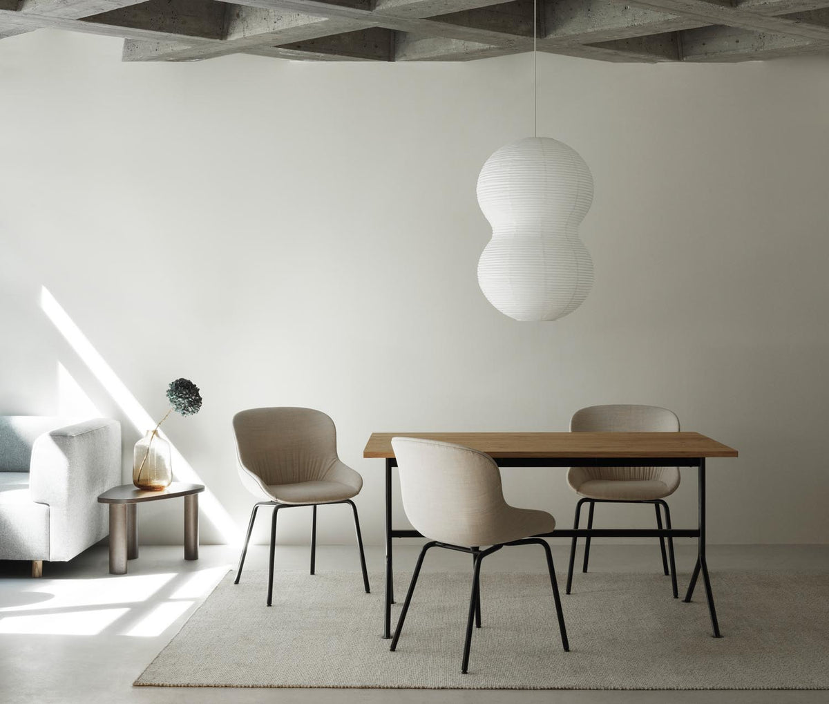 Kip Schreibtisch in Eiche präsentiert im Onlineshop von KAQTU Design AG. Schreibtisch ist von Normann Copenhagen