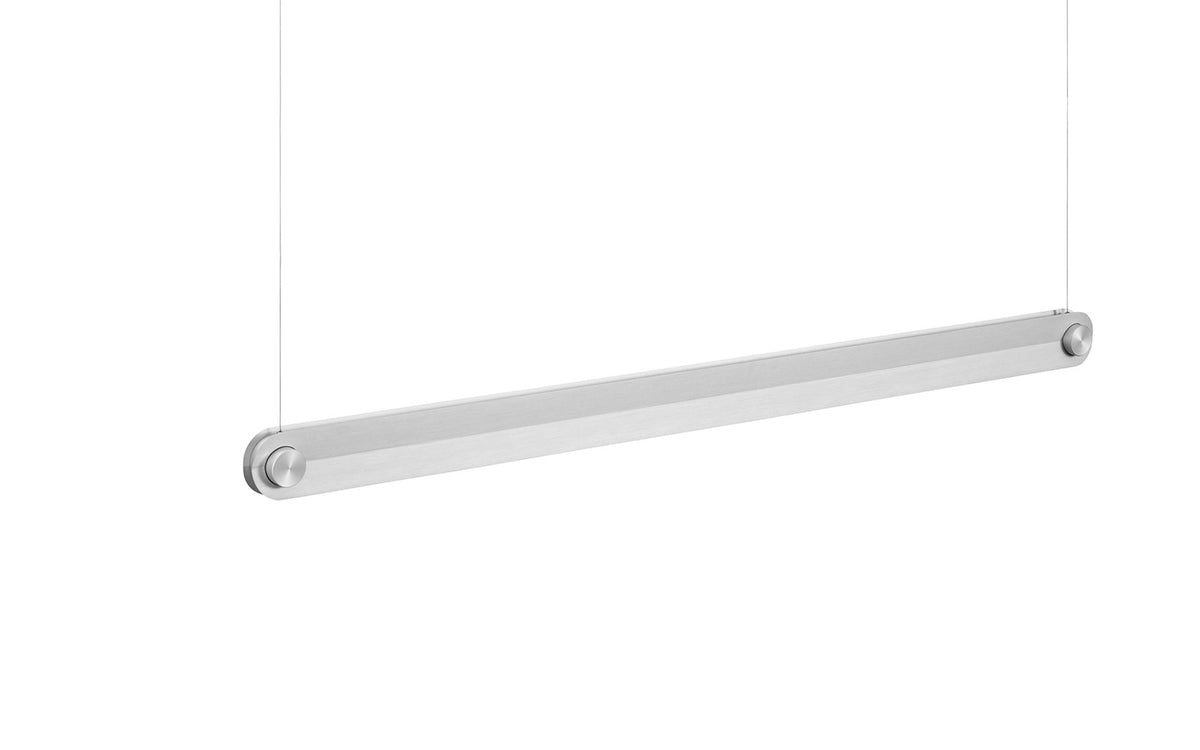 Dim Linear Lampe EU Gebürstetes Aluminium in Gebürstetes Aluminium präsentiert im Onlineshop von KAQTU Design AG. Pendelleuchte ist von Normann Copenhagen