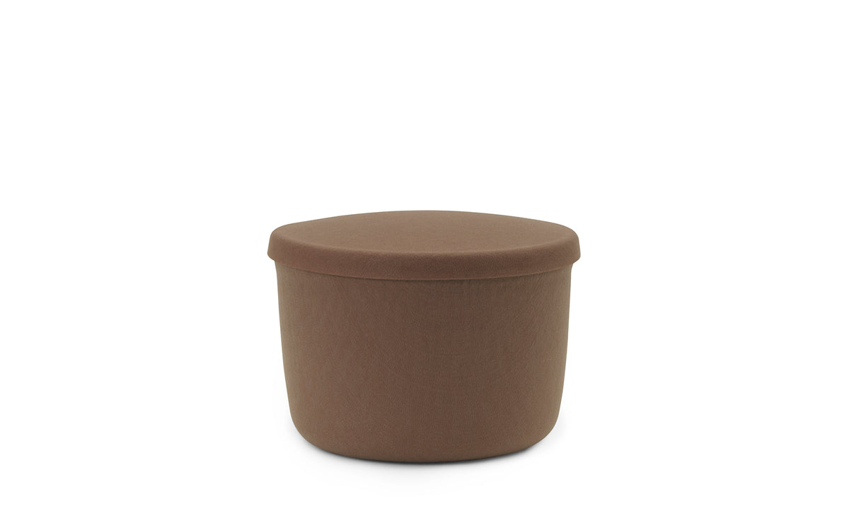 Hide Storage Pouf klein in Felt 358 präsentiert im Onlineshop von KAQTU Design AG. Pouf ist von Normann Copenhagen