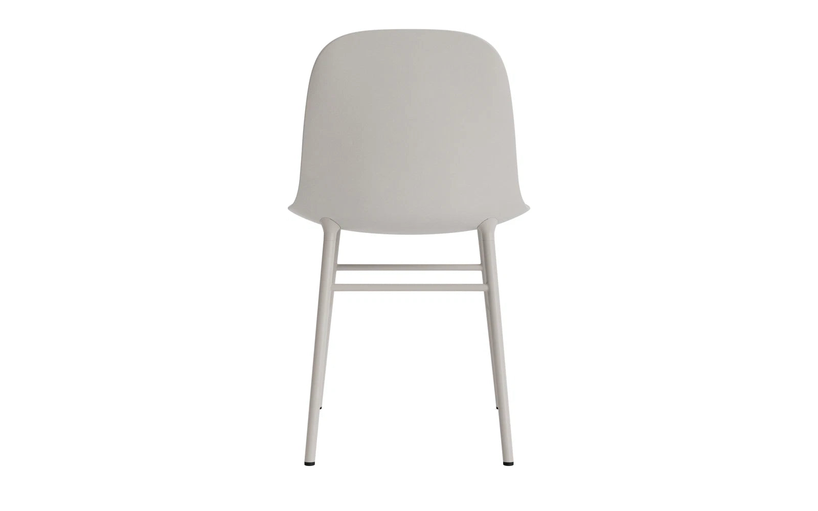Erleben Sie den Form Stuhl in Warmem Grau von Normann Copenhagen – ein elegantes Designhighlight, das Funktionalität und Stil perfekt kombiniert.