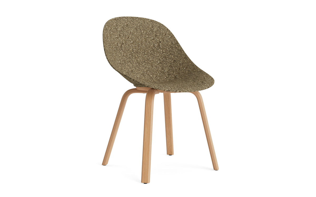 Mat Stuhl Buchenholz in Seegras präsentiert im Onlineshop von KAQTU Design AG. Stuhl ist von Normann Copenhagen