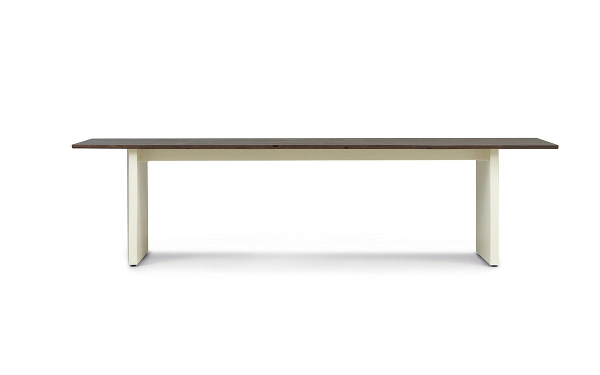 Table à panneaux 90 x 300 cm Crème