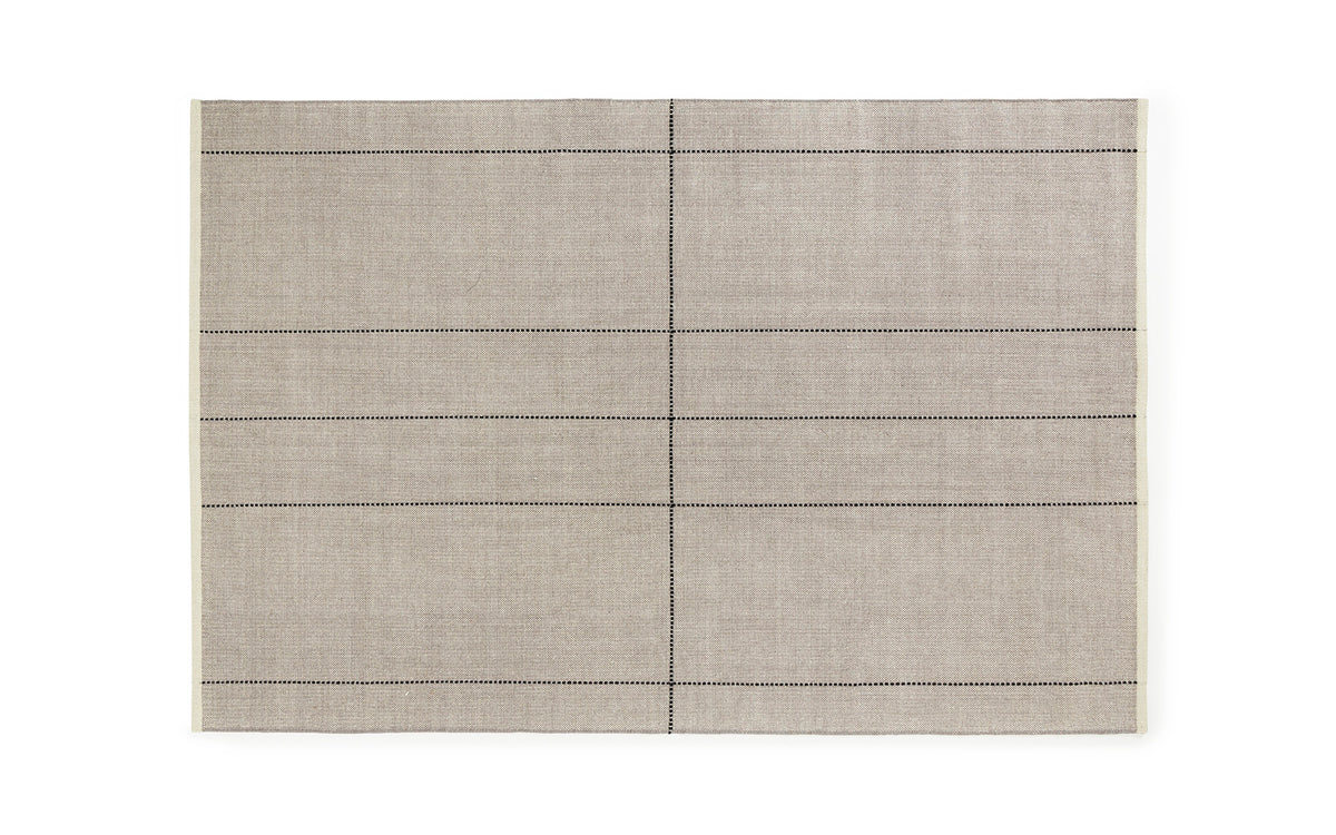 Seam Teppich 200x300 cm in Grey Tones präsentiert im Onlineshop von KAQTU Design AG. Teppich ist von Normann Copenhagen