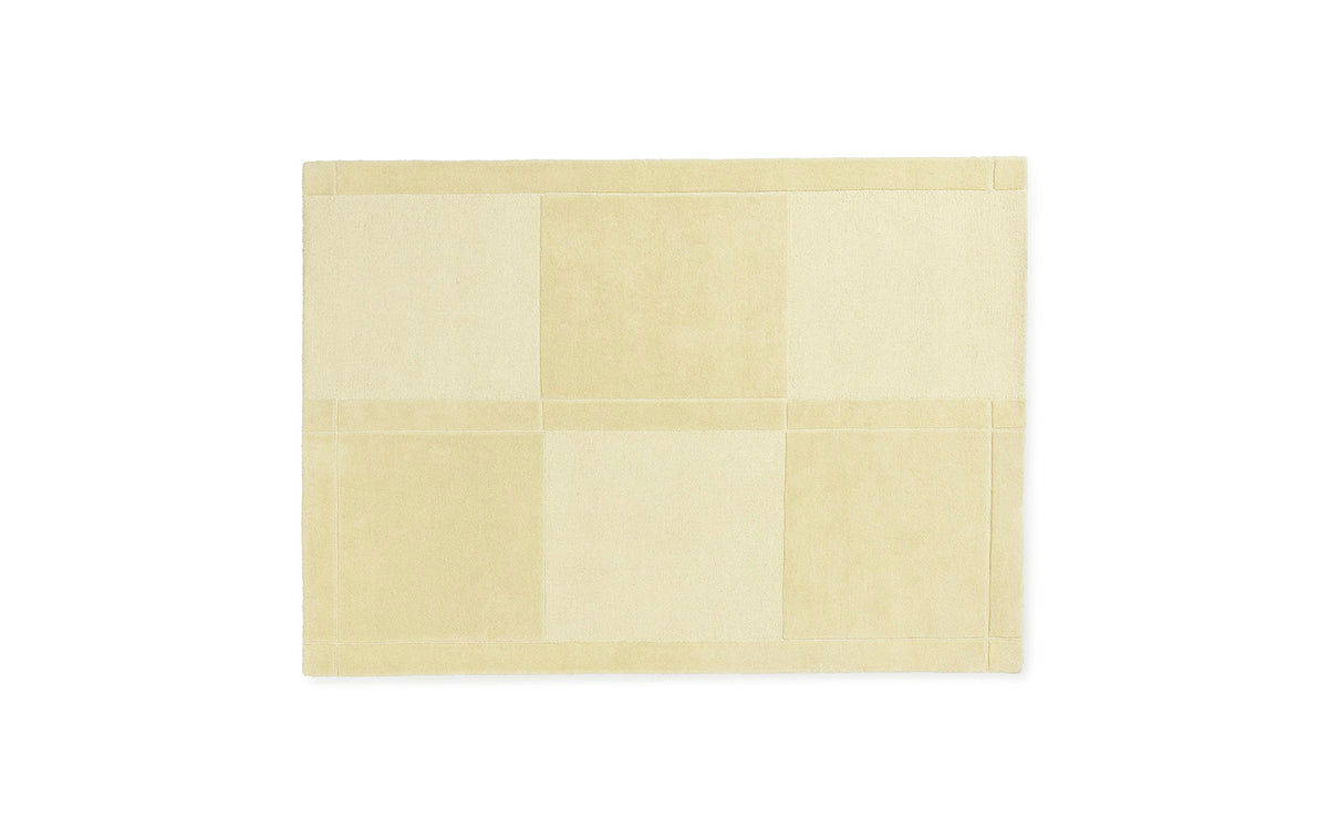 Level Teppich 170x240 cm in Light Yellow präsentiert im Onlineshop von KAQTU Design AG. Teppich ist von Normann Copenhagen