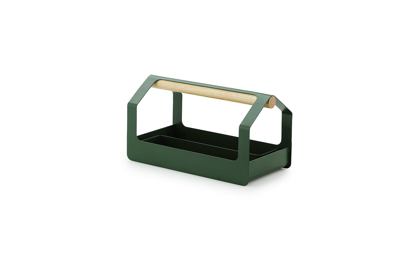 Haus Toolbox in Dark Green präsentiert im Onlineshop von KAQTU Design AG. Büromaterial ist von Normann Copenhagen