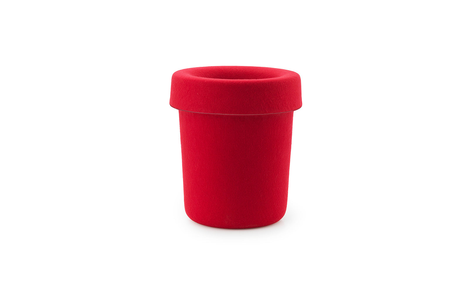 Hide Office Papierkorb in Bright Red präsentiert im Onlineshop von KAQTU Design AG. Papierkorb ist von Normann Copenhagen