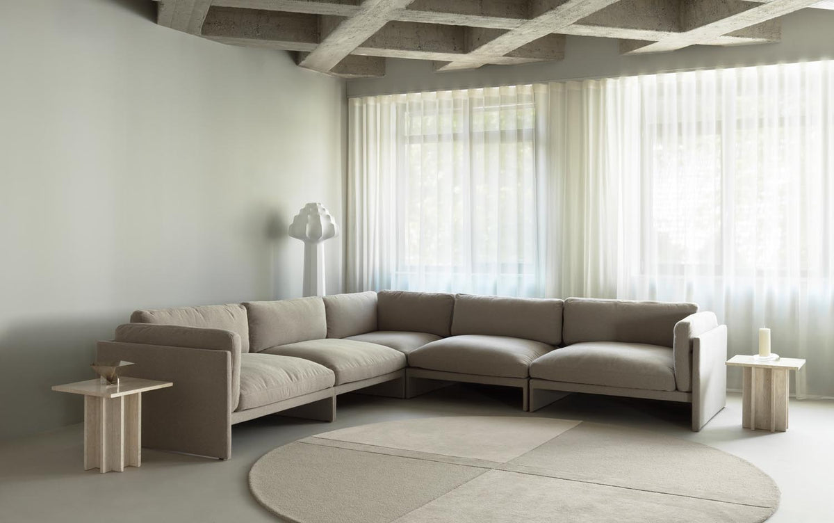 Softy Modulsofa 110 Mitte in Kvadrat Autumn präsentiert im Onlineshop von KAQTU Design AG. Modulares Sofa ist von Normann Copenhagen