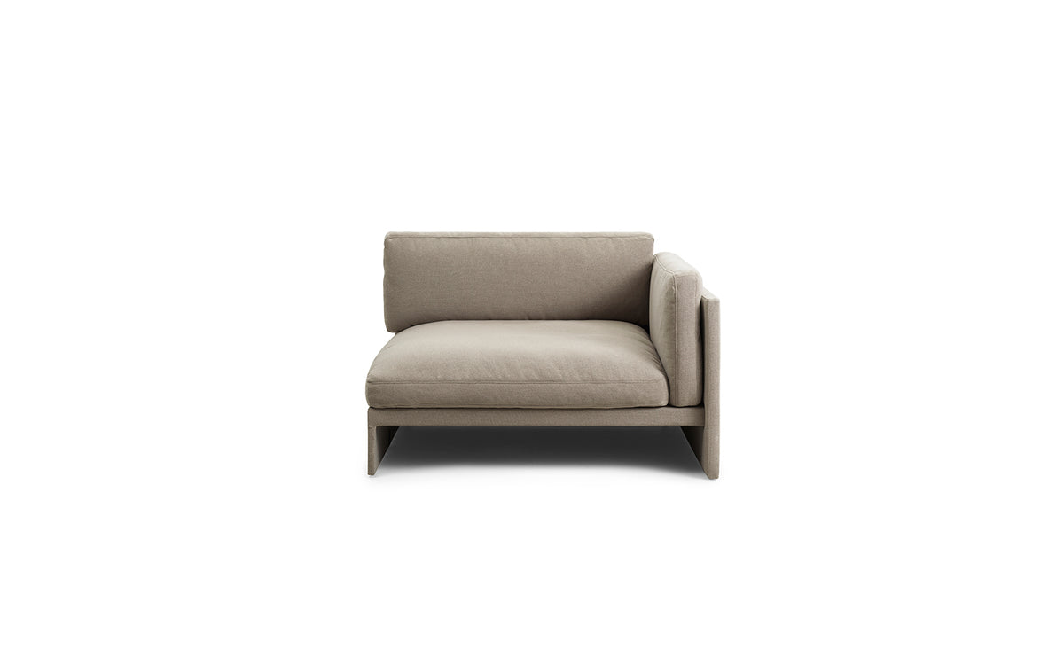 Softy Modulsofa 120 rechte Armlehne in Kvadrat Autumn präsentiert im Onlineshop von KAQTU Design AG. Modulares Sofa ist von Normann Copenhagen