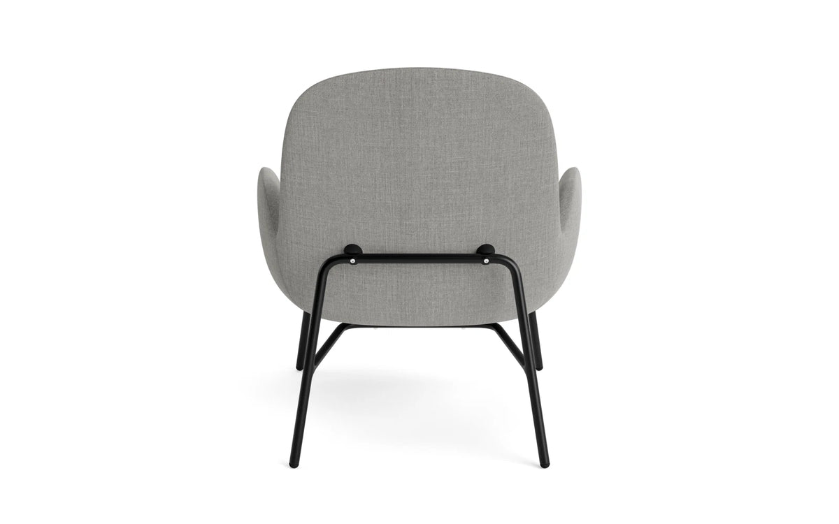 Era Lounge-Sessel niedrig schwarzer Stahl Remix in Remix 133 präsentiert im Onlineshop von KAQTU Design AG. Sessel ist von Normann Copenhagen