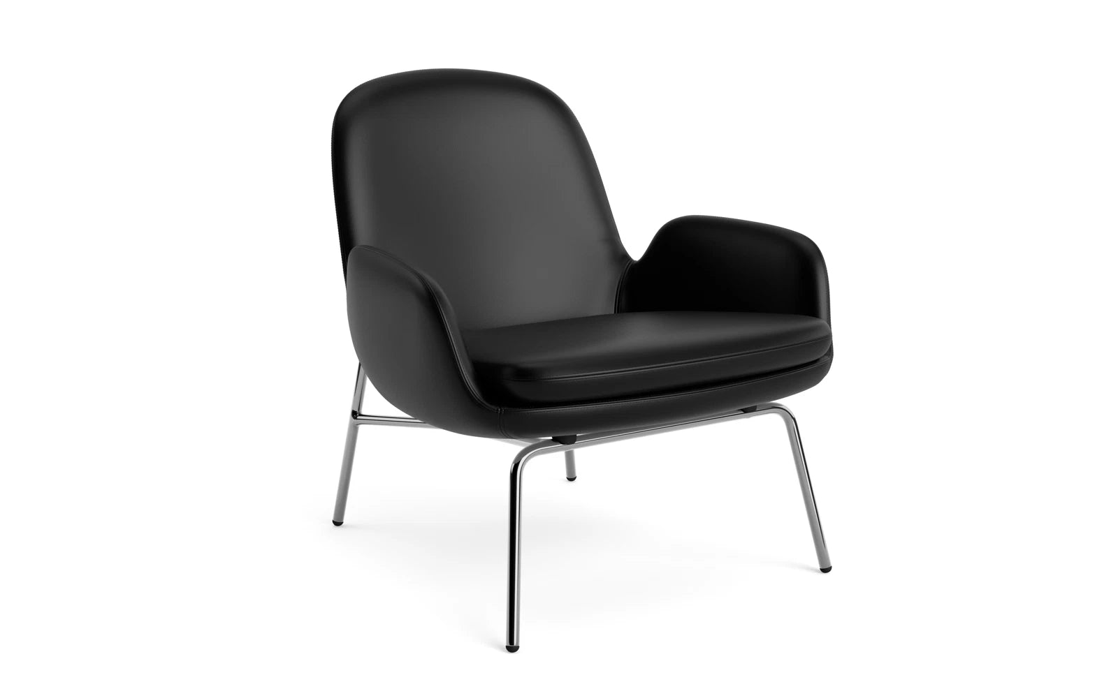 Era Lounge-Sessel niedrig Chrom Ultra in Ultra 41599 präsentiert im Onlineshop von KAQTU Design AG. Sessel ist von Normann Copenhagen