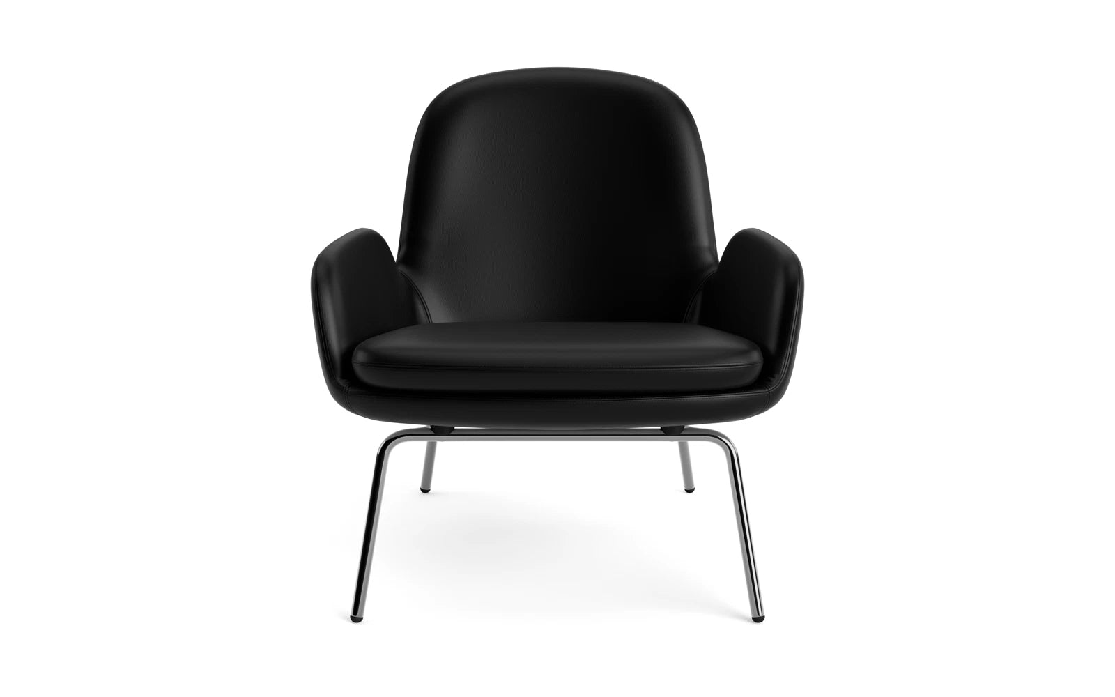 Erleben Sie den Era Lounge-Sessel niedrig Chrom Ultra von Normann Copenhagen – ein zeitloses Design, das höchsten Komfort und Flexibilität für Ihr Zuhause bietet.