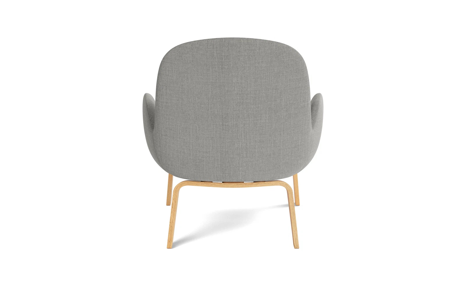 Genießen Sie den Era Lounge-Sessel von Normann Copenhagen: Niedriges Design aus Eiche für zeitlose Eleganz und höchsten Komfort.