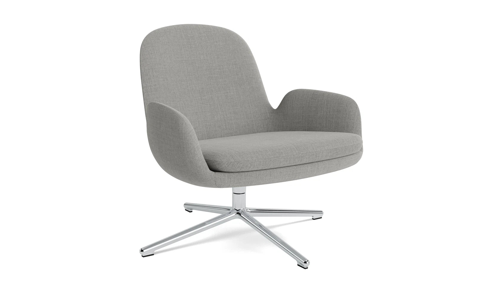 Der Era Lounge Sessel von Normann Copenhagen: Zeitloses, kurviges Design, hoher Komfort, individuell anpassbar mit vielfältigen Stoff- und Farboptionen.