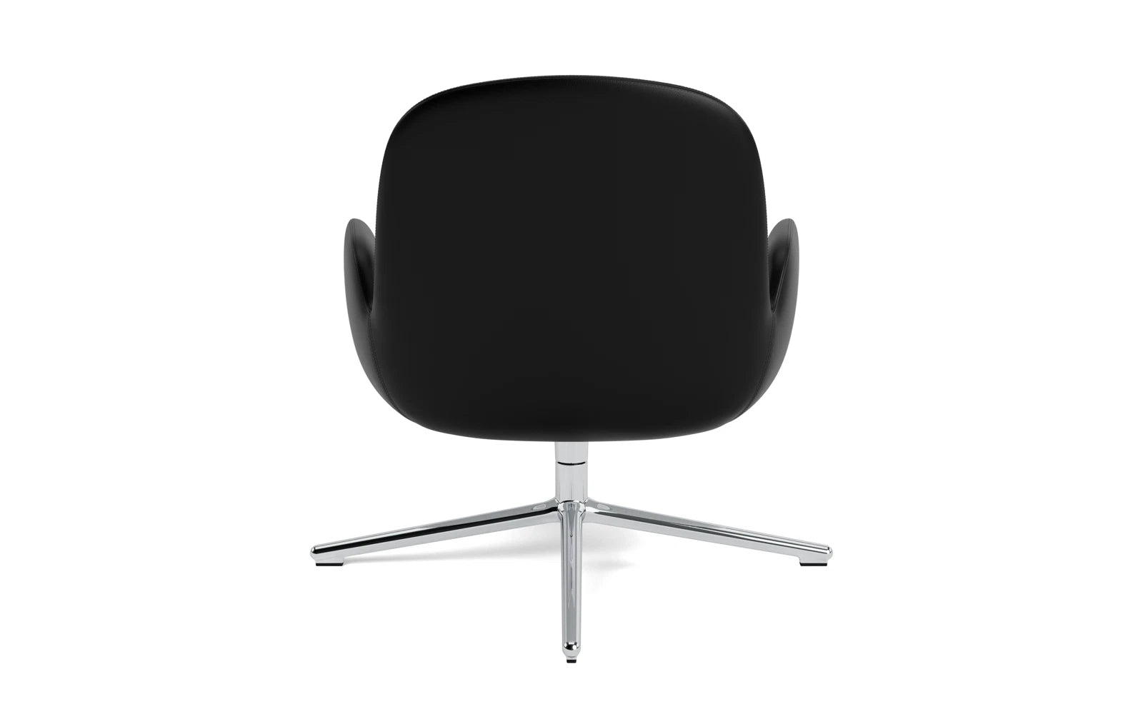 Der Era Lounge-Sessel von Normann Copenhagen vereint eleganten Stil mit robustem schwarzem Stahl und bietet unvergleichlichen Sitzkomfort.