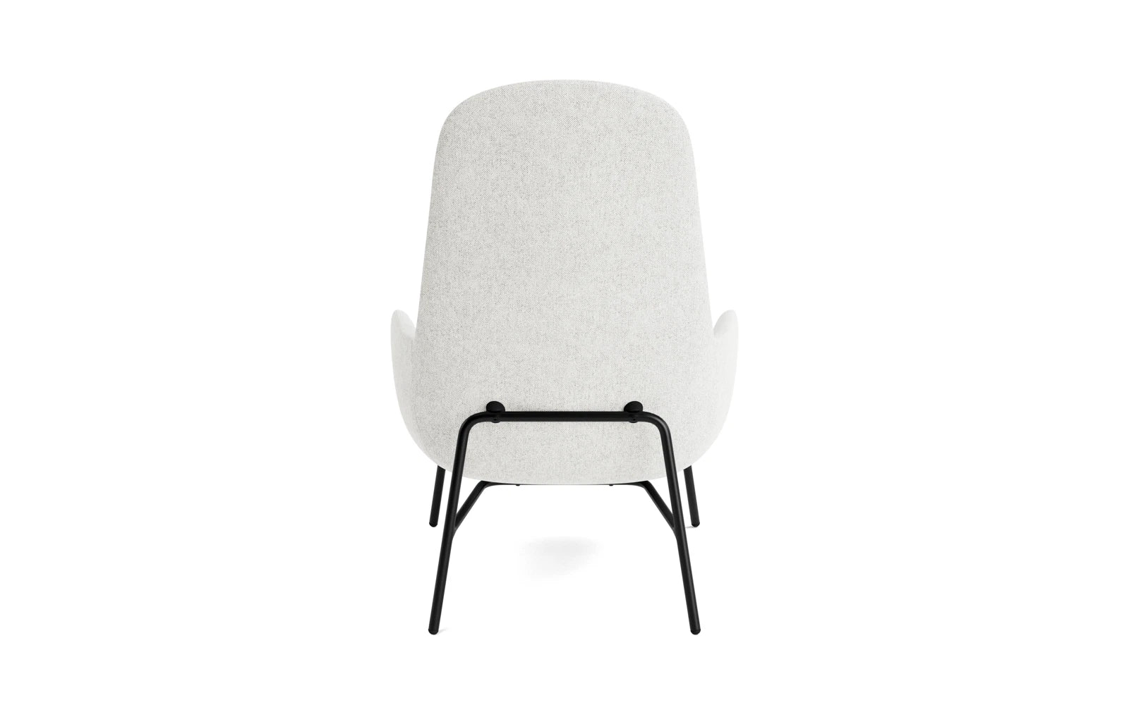 Entdecken Sie den Era Lounge-Sessel von Normann Copenhagen: Hochwertiger Komfort trifft auf zeitloses Design mit elegantem Stahlgestell und edler Hallingdal-Polsterung.