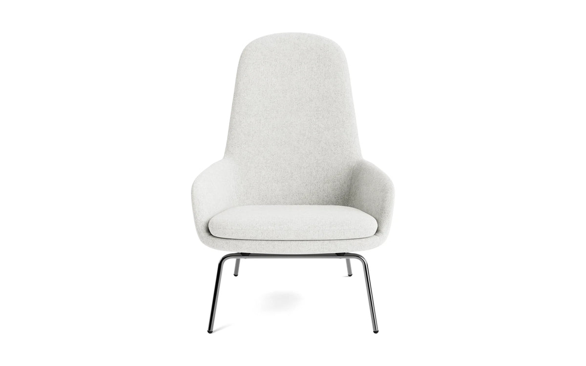 Era Lounge-Sessel hoch Chrom Hallingdal in Hallingdal 110 präsentiert im Onlineshop von KAQTU Design AG. Sessel ist von Normann Copenhagen