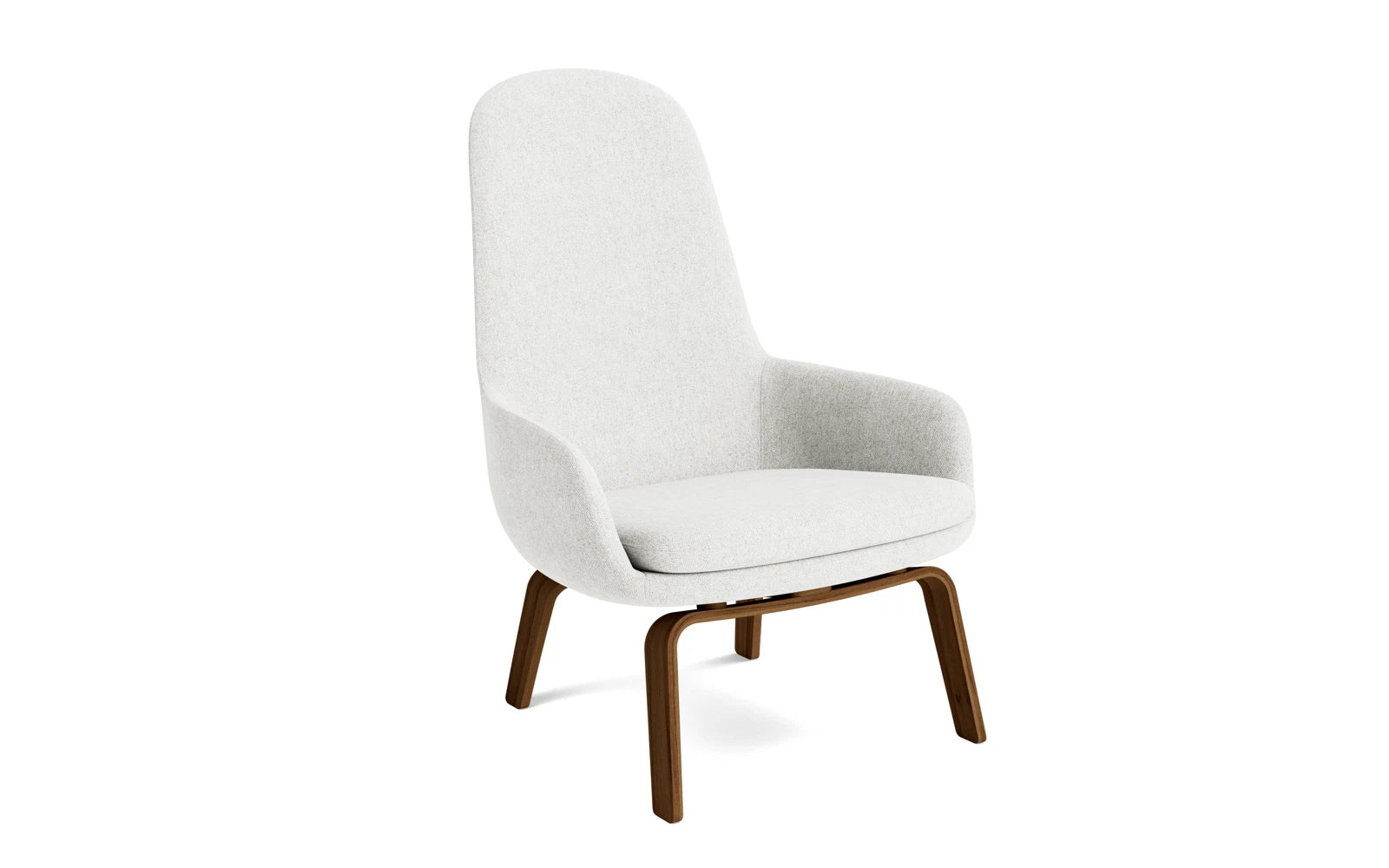 Era Lounge-Sessel hoch Walnuss Hallingdal in Hallingdal 110 präsentiert im Onlineshop von KAQTU Design AG. Sessel ist von Normann Copenhagen