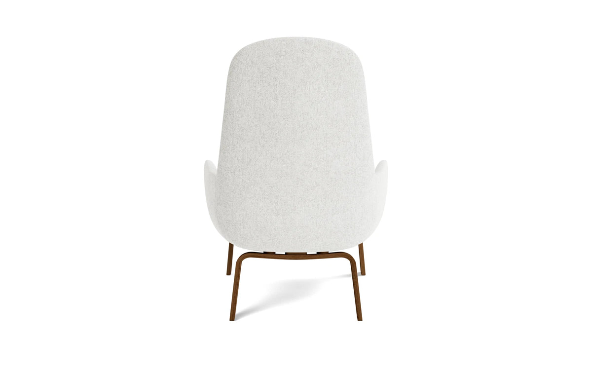 Era Lounge-Sessel hoch Walnuss Hallingdal in Hallingdal 110 präsentiert im Onlineshop von KAQTU Design AG. Sessel ist von Normann Copenhagen