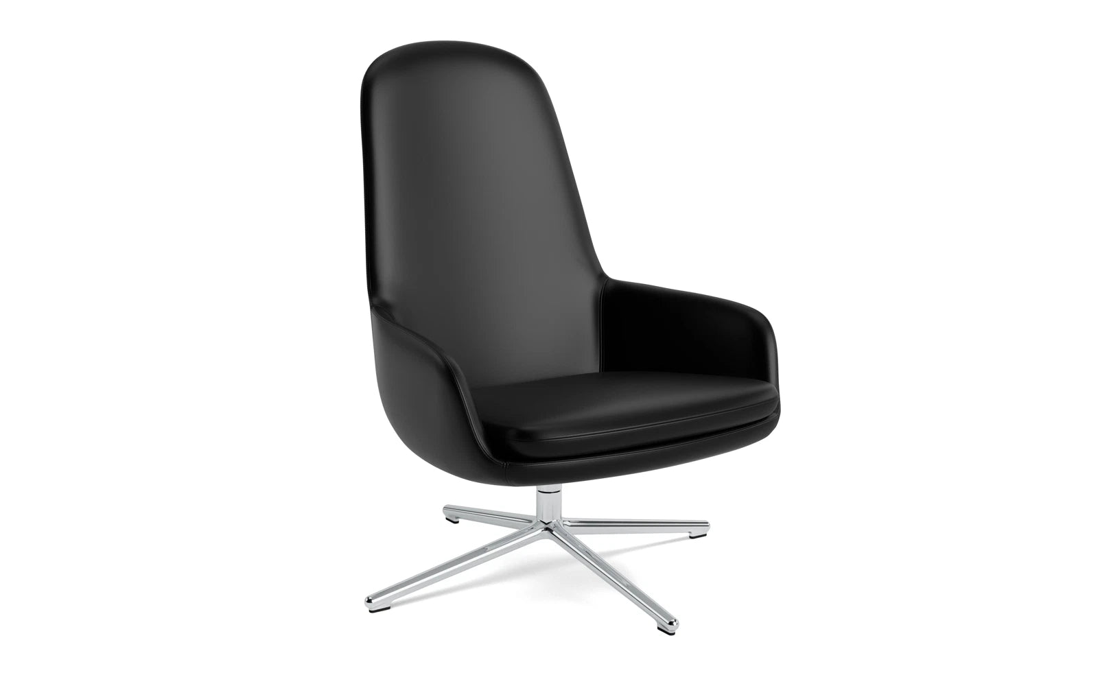 Der Era Lounge Sessel von Normann Copenhagen: Zeitloses, kurviges Design, hoher Komfort, individuell gestaltbar mit vielfältigen Stoff- und Lederoptionen.