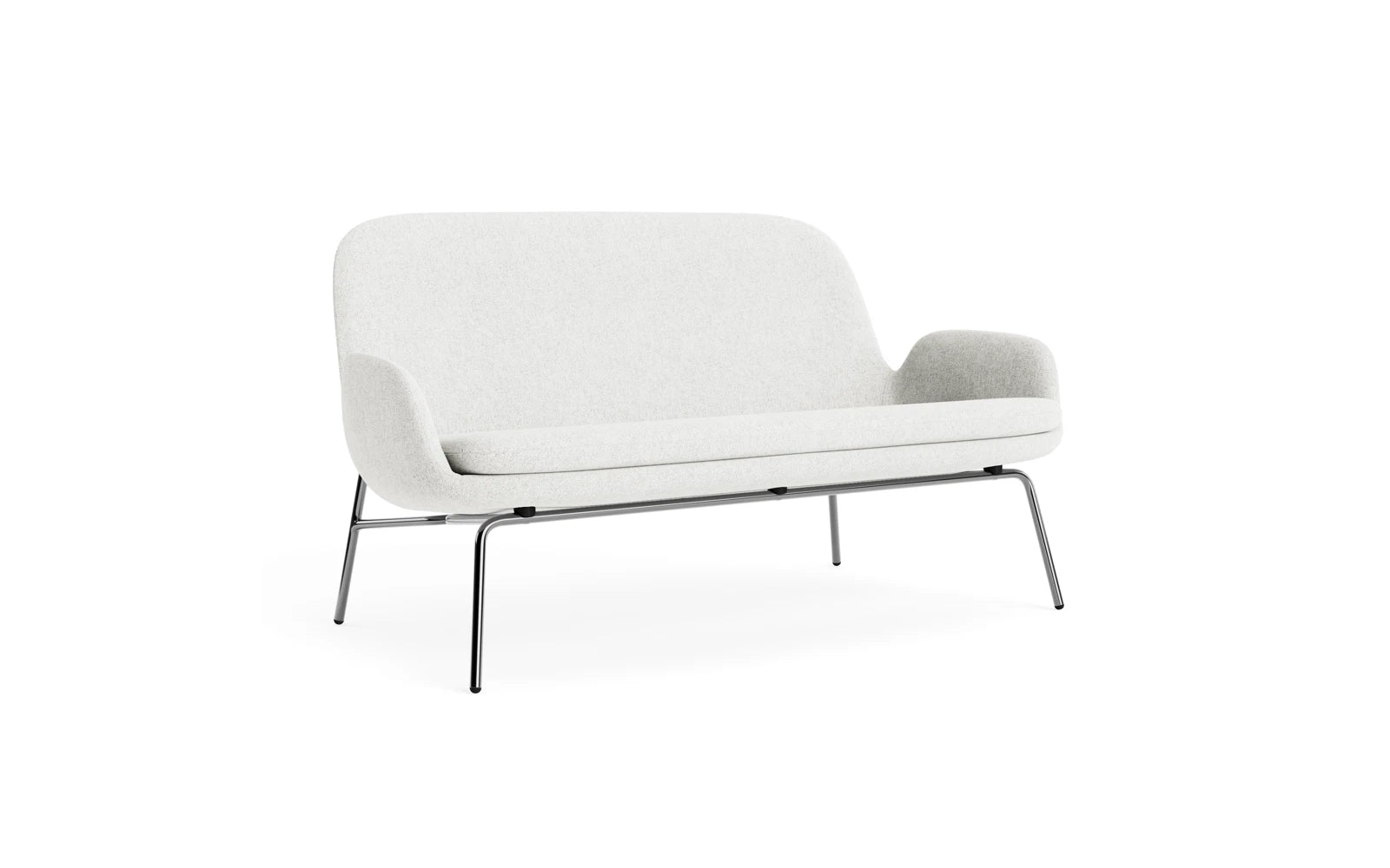 Era Sofa Chrom Hallingdal in Hallingdal 110 präsentiert im Onlineshop von KAQTU Design AG. 2er Sofa ist von Normann Copenhagen