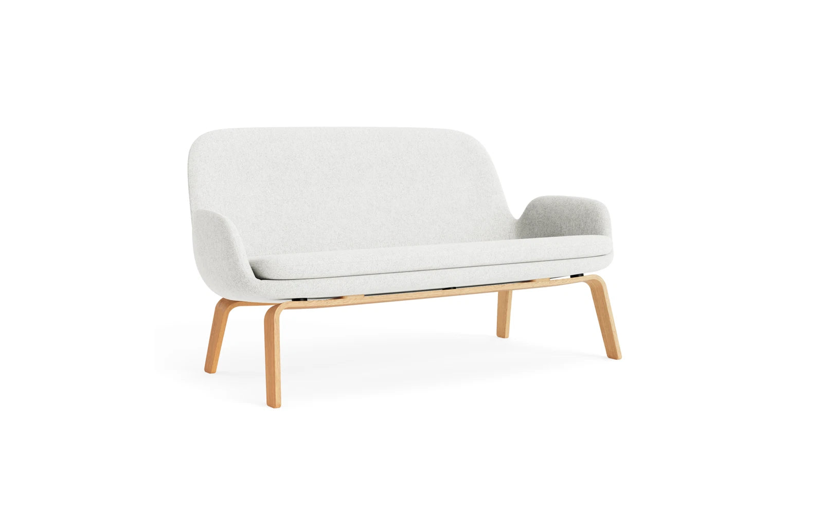 Era Sofa Eiche Hallingdal in Hallingdal 110 präsentiert im Onlineshop von KAQTU Design AG. 2er Sofa ist von Normann Copenhagen