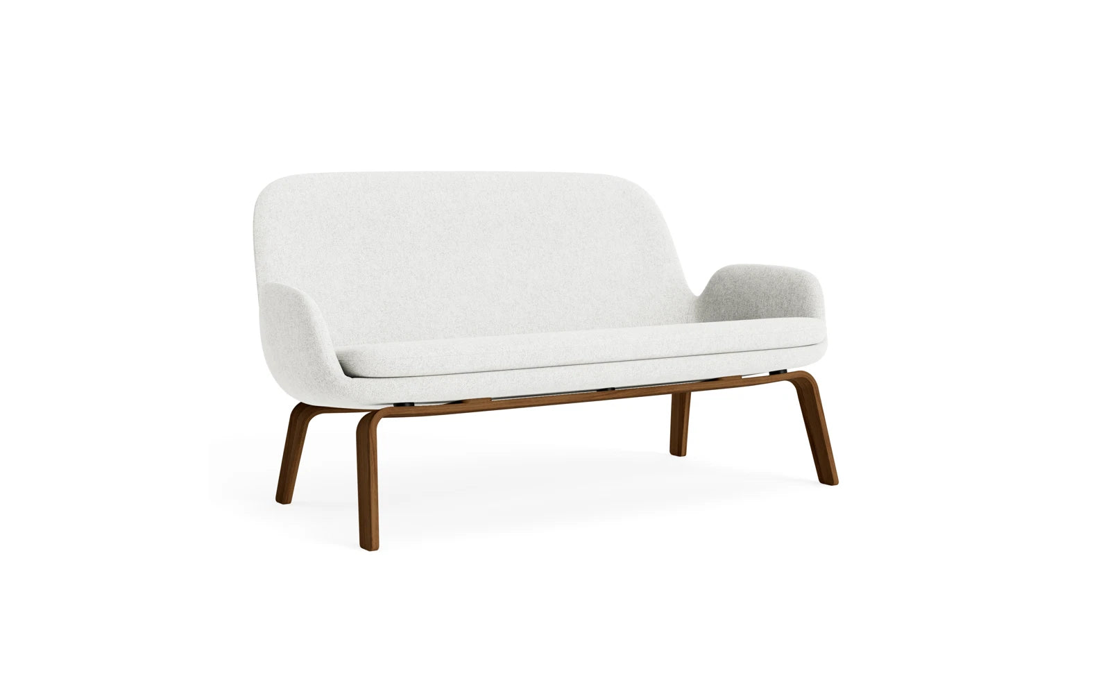 Era Sofa Walnuss Hallingdal in Hallingdal 110 präsentiert im Onlineshop von KAQTU Design AG. 2er Sofa ist von Normann Copenhagen