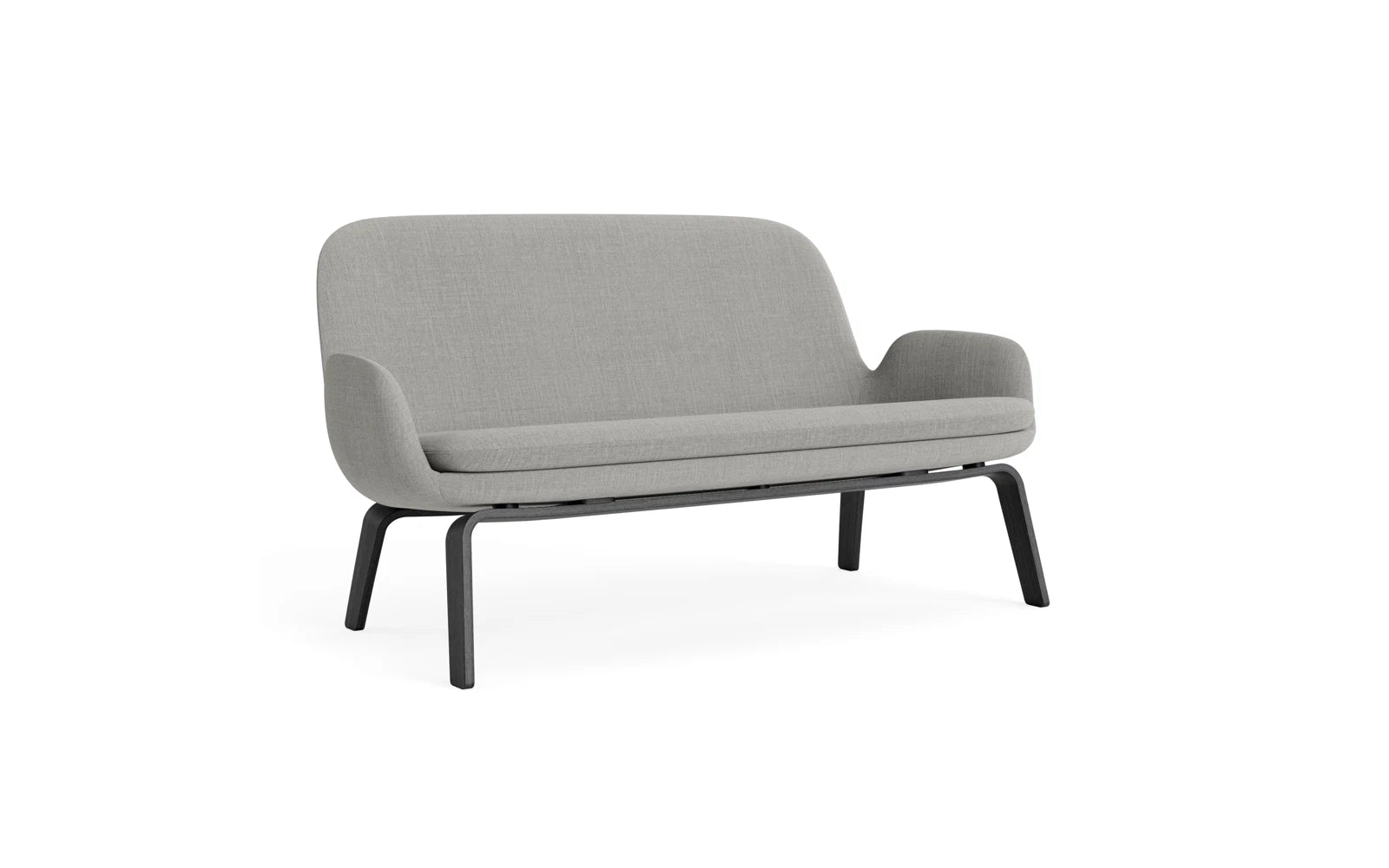 Era Sofa schwarze Eiche Remix in Remix 133 präsentiert im Onlineshop von KAQTU Design AG. 2er Sofa ist von Normann Copenhagen